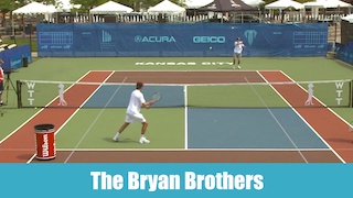 How to poach with a weak backhand volley